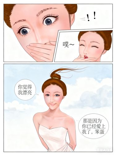 你已经爱上美女1了